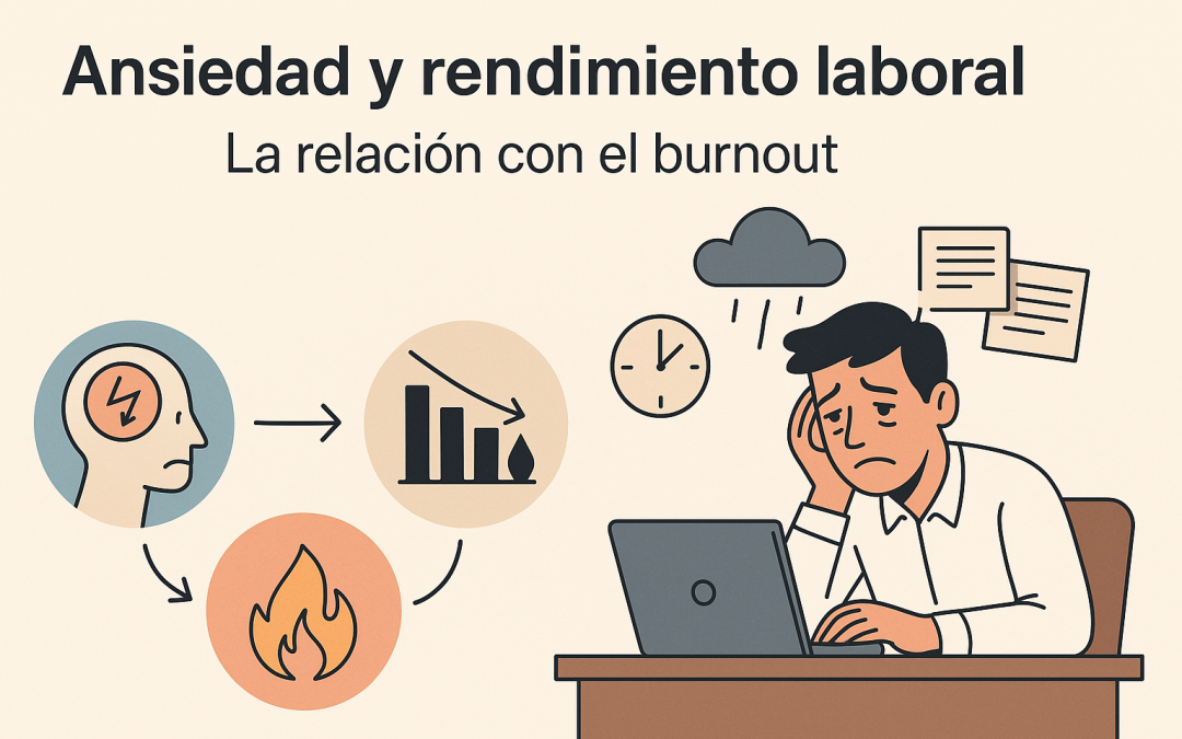 Ansiedad y burnout laboral: cómo afecta tu rendimiento