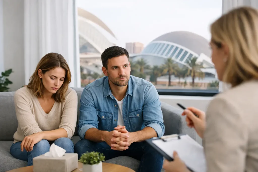 Terapia de pareja Valencia: cuándo empezar