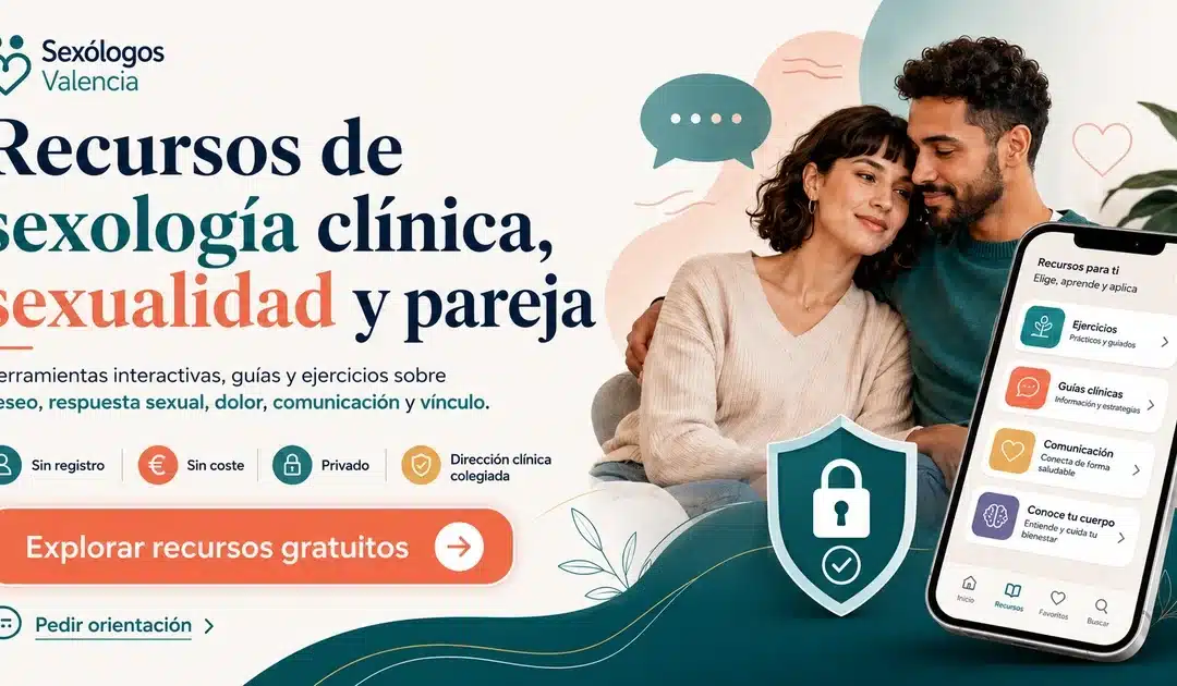 Recursos de sexología clínica, sexualidad y pareja